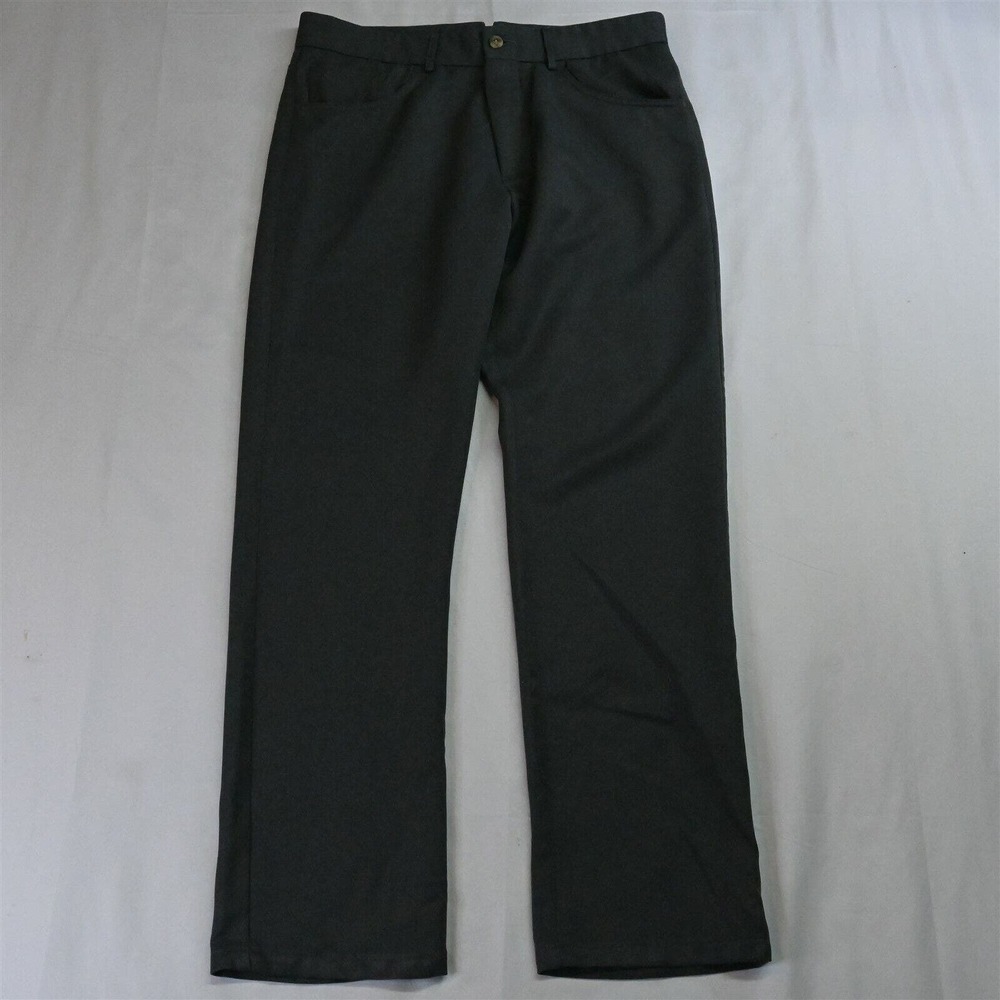 Frank's 32 x 30 Gray Straight Leg 5 Pocket‎ USA Made Tech Dress Pants